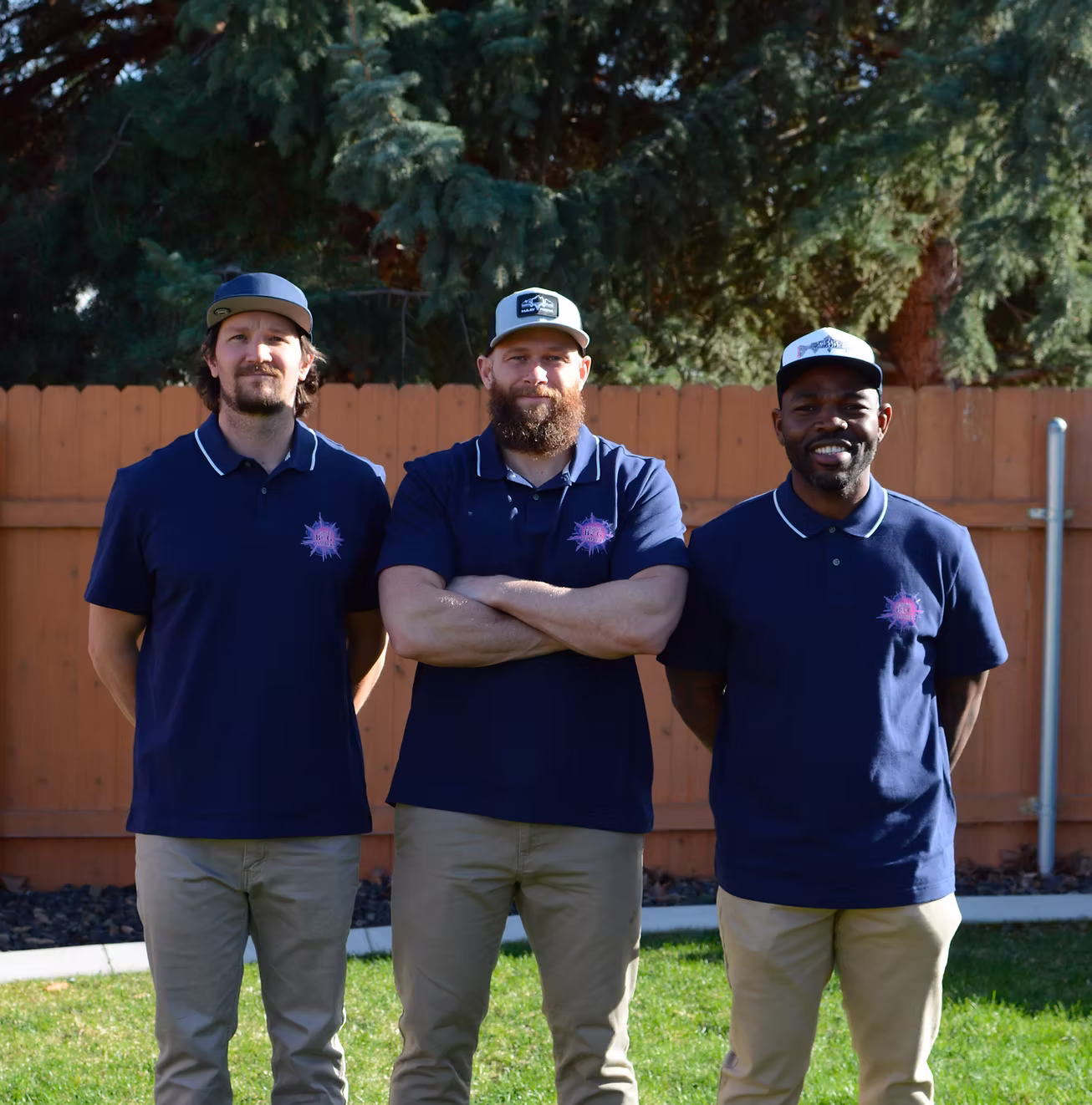 The Boise Bug Bombers team — Hillard McMorris, Jordan Hollowell, and Bradley Finley — Boise, ID