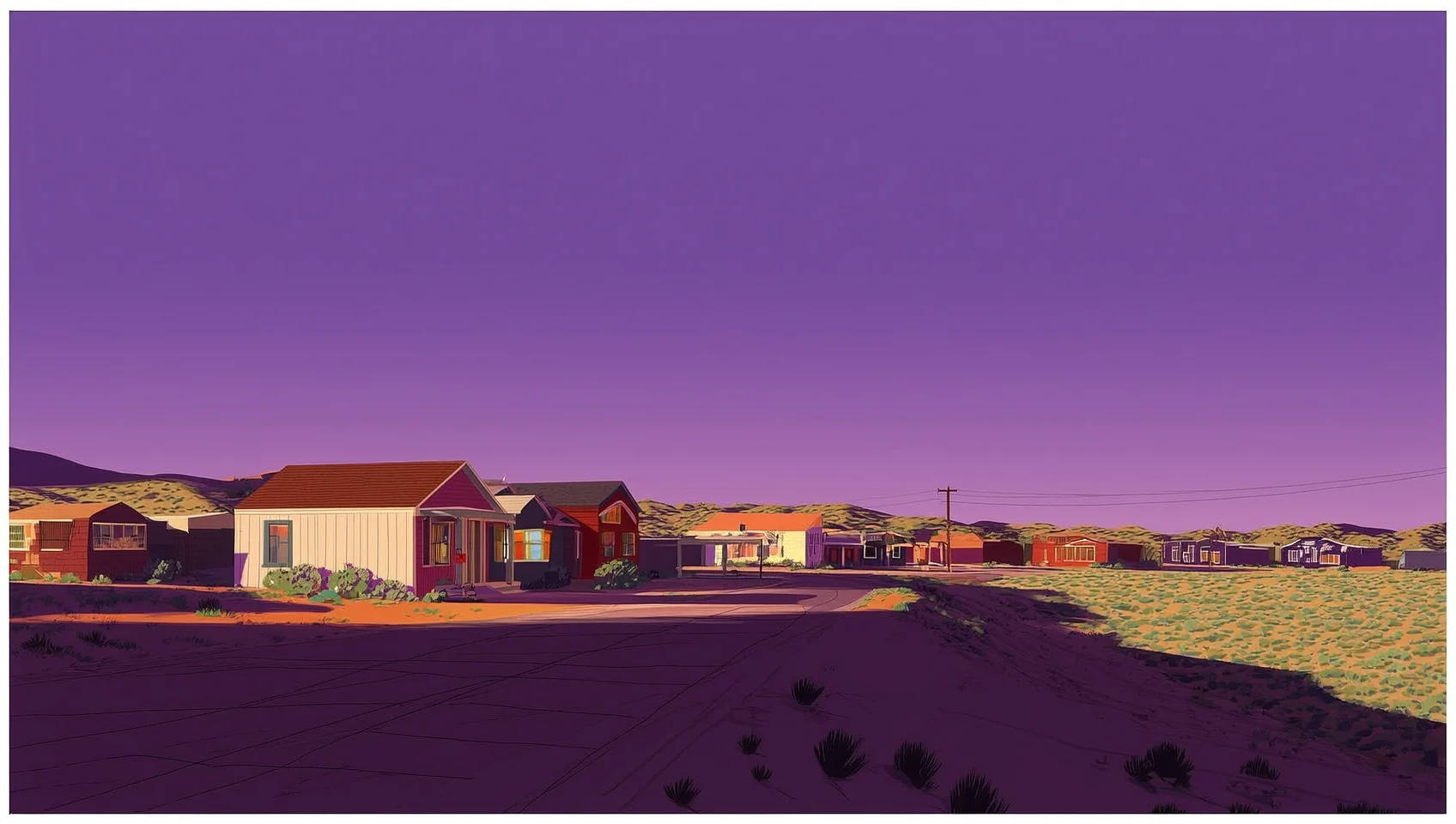 Eagle Treasure Valley foothills townscape